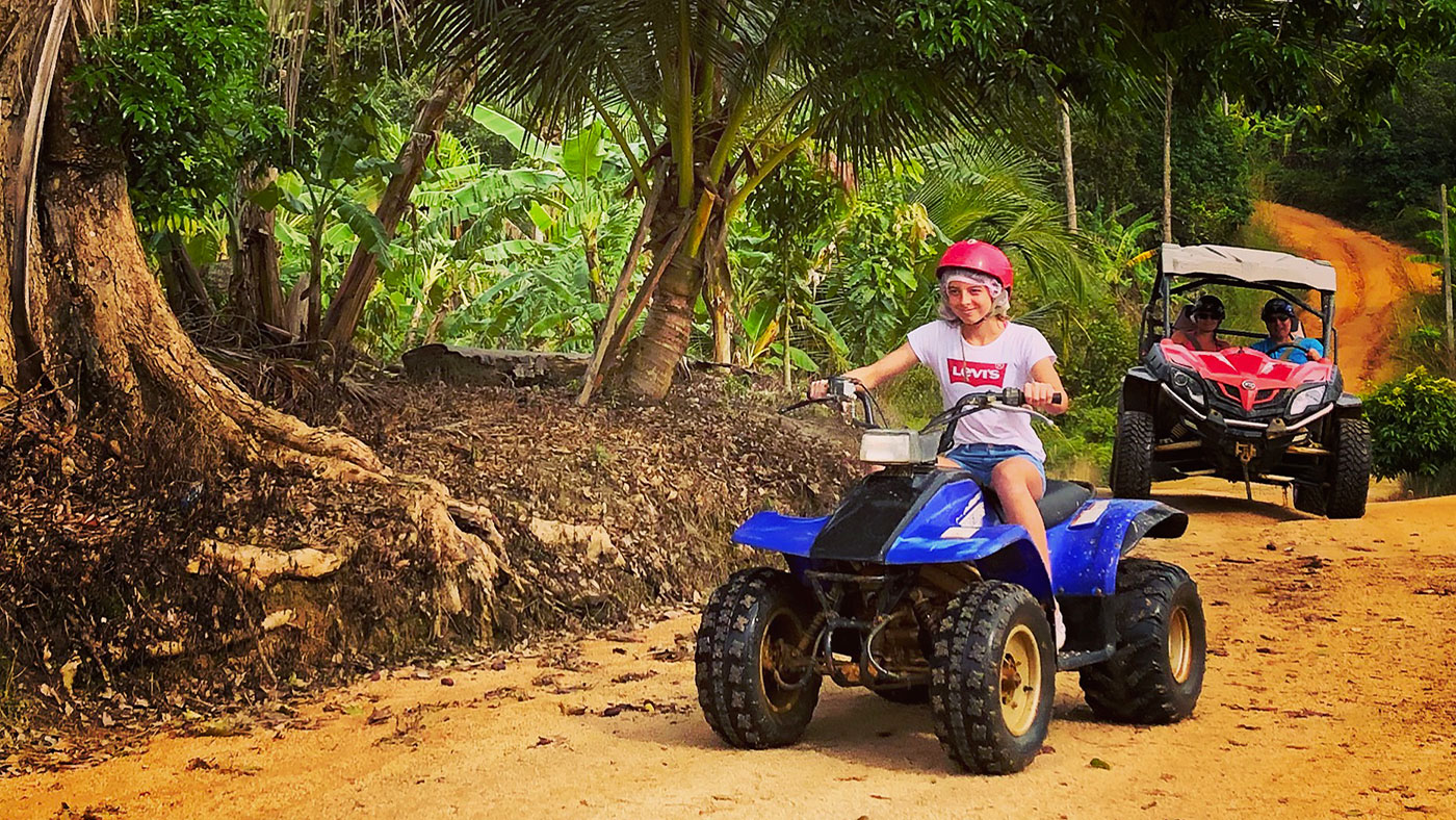 Quad Atv Tours with Xquad Samui